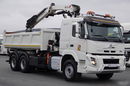 Volvo FMX 410 / 6x4 / WYWROTKA + HDS HIAB 166 e-3 hipro / HYDROBURTA / STEROWANIE RADIOWE / BORDMATIC / CHWYTAK / ROTATOR / EURO 6 zdjęcie 12