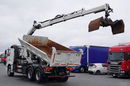 Volvo FMX 410 / 6x4 / WYWROTKA + HDS HIAB 166 e-3 hipro / HYDROBURTA / STEROWANIE RADIOWE / BORDMATIC / CHWYTAK / ROTATOR / EURO 6 zdjęcie 2