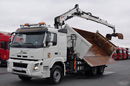 Volvo FMX 410 / 6x4 / WYWROTKA + HDS HIAB 166 e-3 hipro / HYDROBURTA / STEROWANIE RADIOWE / BORDMATIC / CHWYTAK / ROTATOR / EURO 6 zdjęcie 5