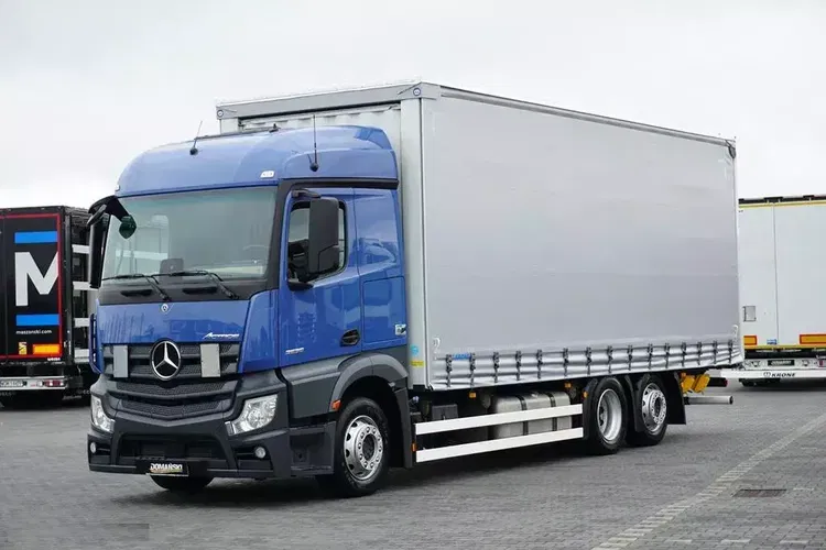 Mercedes ACTROS / 2536 / ACC / E 6 / MP 5 / FIRANKA / 19 PALET zdjęcie 1