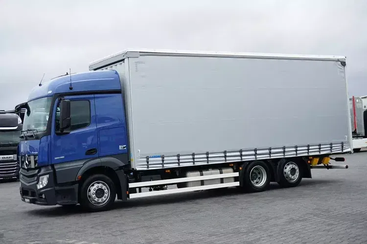 Mercedes ACTROS / 2536 / ACC / E 6 / MP 5 / FIRANKA / 19 PALET zdjęcie 3