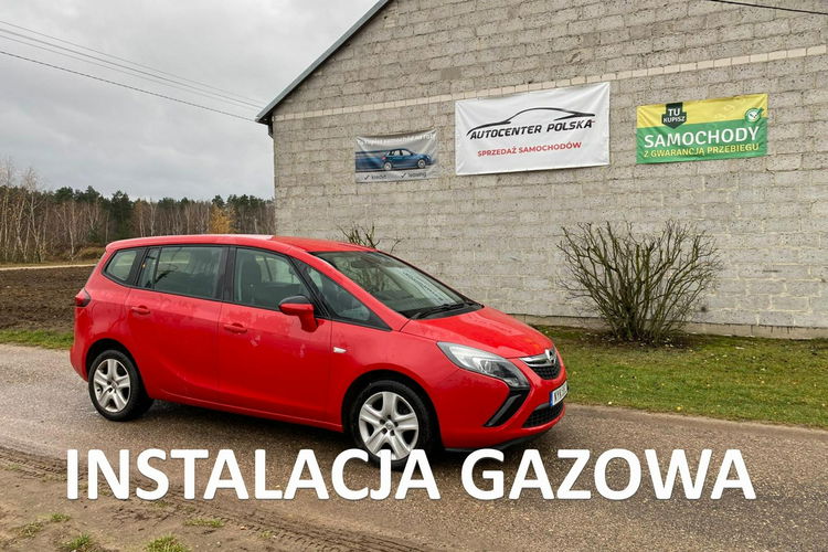 Opel Zafira 1.6T 150KM LPG 2017r 105 tys przebieg 7 osobowa zdjęcie 1