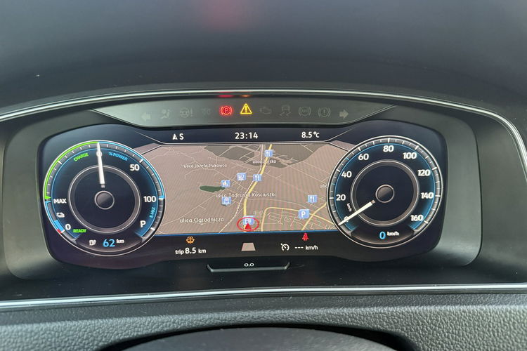 Volkswagen Golf eGolf 136 Km Salon Polska Radary Virtual Gwarancja zdjęcie 19