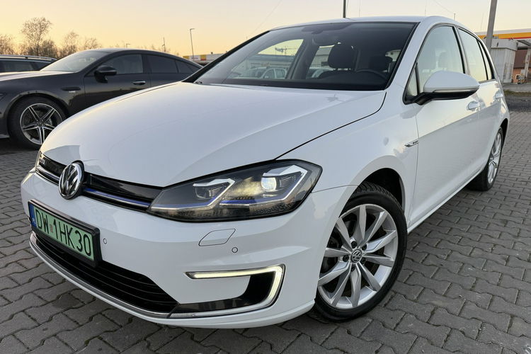 Volkswagen Golf eGolf 136 Km Salon Polska Radary Virtual Gwarancja zdjęcie 2