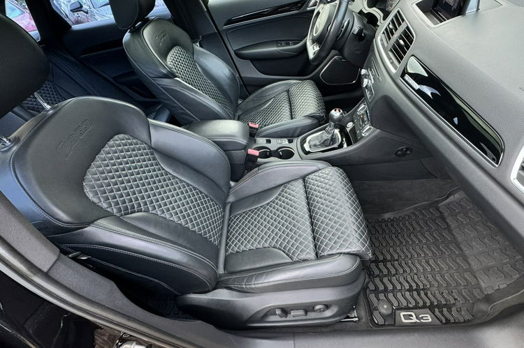 Audi RS Q3 310KM QUATTRO LEDY BI XENON PIKOWANA SKÓRA PANORAMA ŚLICZNY GWARANCJA zdjęcie 32