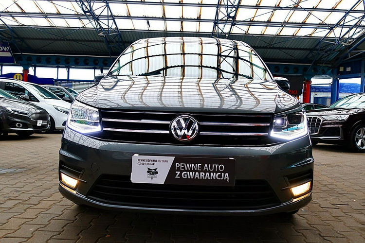 Volkswagen Caddy MAXi Automat 150KM FulLed NAVI ACC 3Lata GWAR. I-wł Kraj Bezwyp F23% 4x2 zdjęcie 1
