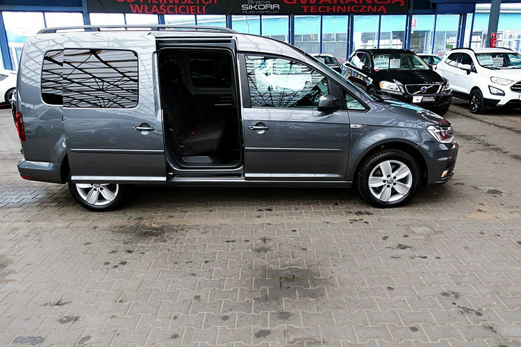 Volkswagen Caddy MAXi Automat 150KM FulLed NAVI ACC 3Lata GWAR. I-wł Kraj Bezwyp F23% 4x2 zdjęcie 45