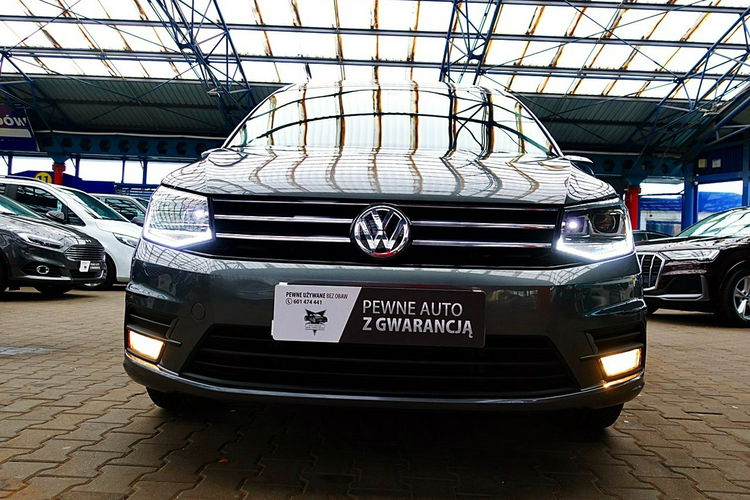 Volkswagen Caddy MAXi Automat 150KM FulLed NAVI ACC 3Lata GWAR. I-wł Kraj Bezwyp F23% 4x2 zdjęcie 46