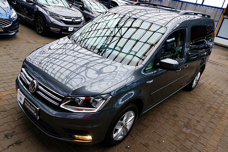 Volkswagen Caddy MAXi Automat 150KM FulLed NAVI ACC 3Lata GWAR. I-wł Kraj Bezwyp F23% 4x2 zdjęcie 50