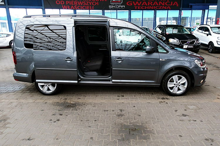 Volkswagen Caddy MAXi Automat 150KM FulLed NAVI ACC 3Lata GWAR. I-wł Kraj Bezwyp F23% 4x2 zdjęcie 52