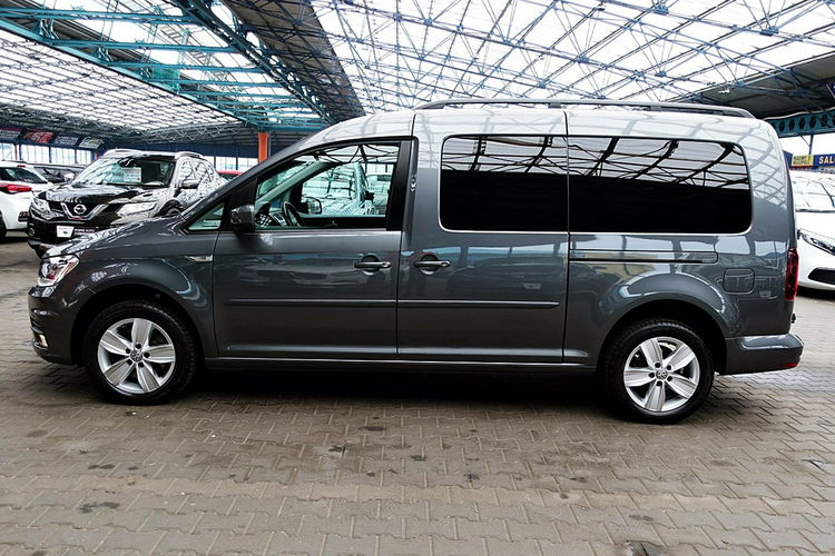 Volkswagen Caddy MAXi Automat 150KM FulLed NAVI ACC 3Lata GWAR. I-wł Kraj Bezwyp F23% 4x2 zdjęcie 55