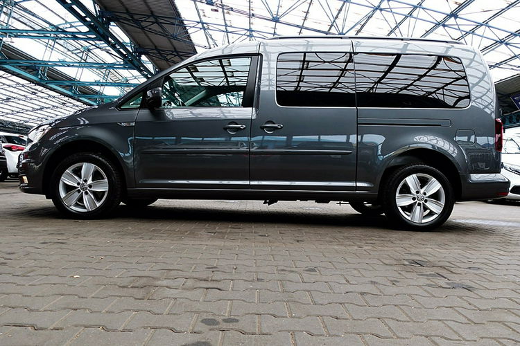 Volkswagen Caddy MAXi Automat 150KM FulLed NAVI ACC 3Lata GWAR. I-wł Kraj Bezwyp F23% 4x2 zdjęcie 4