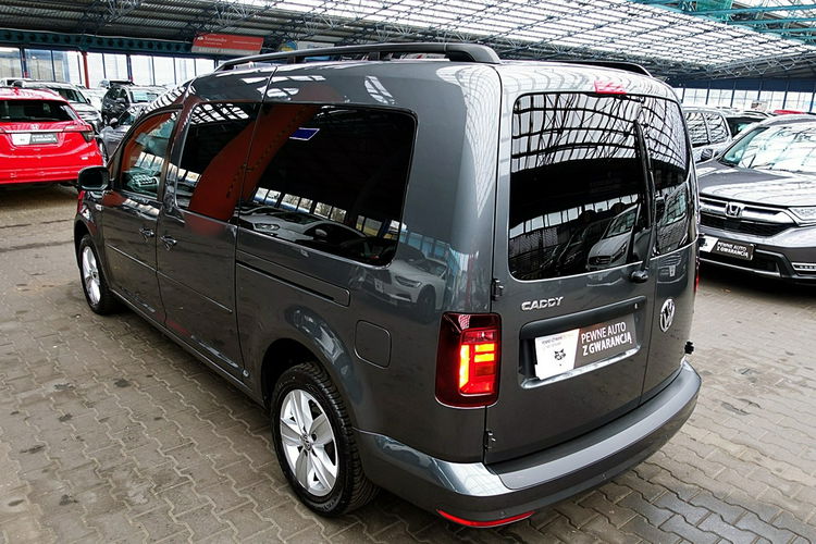 Volkswagen Caddy MAXi Automat 150KM FulLed NAVI ACC 3Lata GWAR. I-wł Kraj Bezwyp F23% 4x2 zdjęcie 58