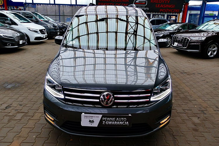 Volkswagen Caddy MAXi Automat 150KM FulLed NAVI ACC 3Lata GWAR. I-wł Kraj Bezwyp F23% 4x2 zdjęcie 61