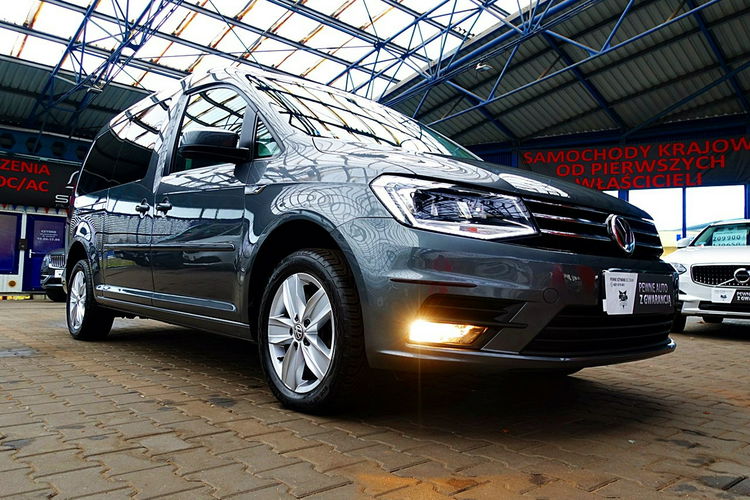 Volkswagen Caddy MAXi Automat 150KM FulLed NAVI ACC 3Lata GWAR. I-wł Kraj Bezwyp F23% 4x2 zdjęcie 64