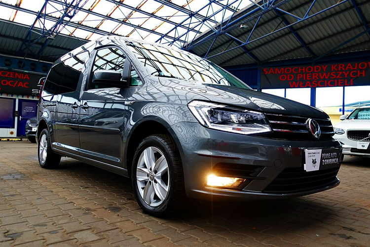 Volkswagen Caddy MAXi Automat 150KM FulLed NAVI ACC 3Lata GWAR. I-wł Kraj Bezwyp F23% 4x2 zdjęcie 5
