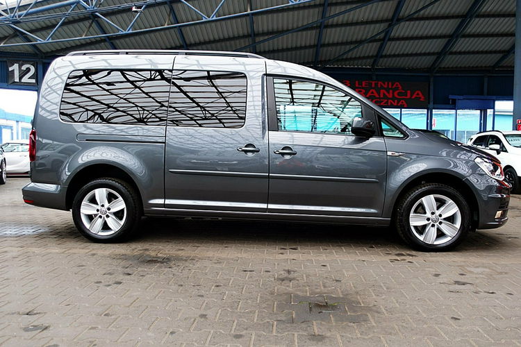 Volkswagen Caddy MAXi Automat 150KM FulLed NAVI ACC 3Lata GWAR. I-wł Kraj Bezwyp F23% 4x2 zdjęcie 70