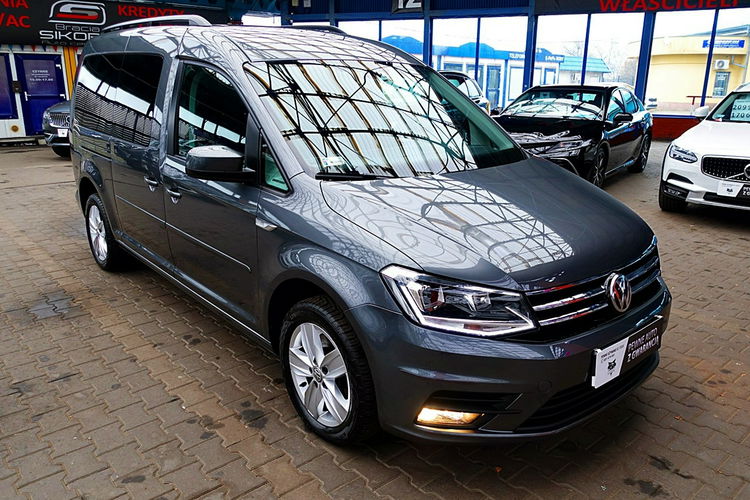 Volkswagen Caddy MAXi Automat 150KM FulLed NAVI ACC 3Lata GWAR. I-wł Kraj Bezwyp F23% 4x2 zdjęcie 71