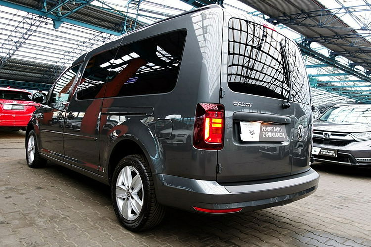 Volkswagen Caddy MAXi Automat 150KM FulLed NAVI ACC 3Lata GWAR. I-wł Kraj Bezwyp F23% 4x2 zdjęcie 75