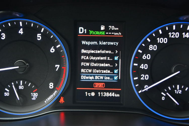 Hyundai Kona Full Led Navi Skóry Krell Kamera Wentylacja Head UP Radar ACC Pasa zdjęcie 25