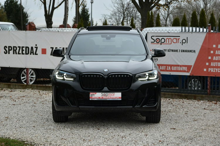 BMW X3 sDrive30i 249KM 2022r. Mpakiet Panorama Kamera 3xklima Skóra zdjęcie 9