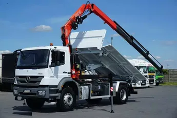 Mercedes AXOR / 1829 / E 5 / WYWROTKA + HDS / ROTATOR / HYDROBURTA / MANUAL