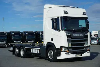 Scania R 450 / ACC / E 6 / BDF + WINDA / 7.15 , 7.45 M / OŚ SKRĘTNA / RETARDER