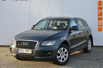 Audi Q5 2.0TDI 163KM Quattro CzujnikiPark. Navi Serwis Skóra Podgrz.Fotele