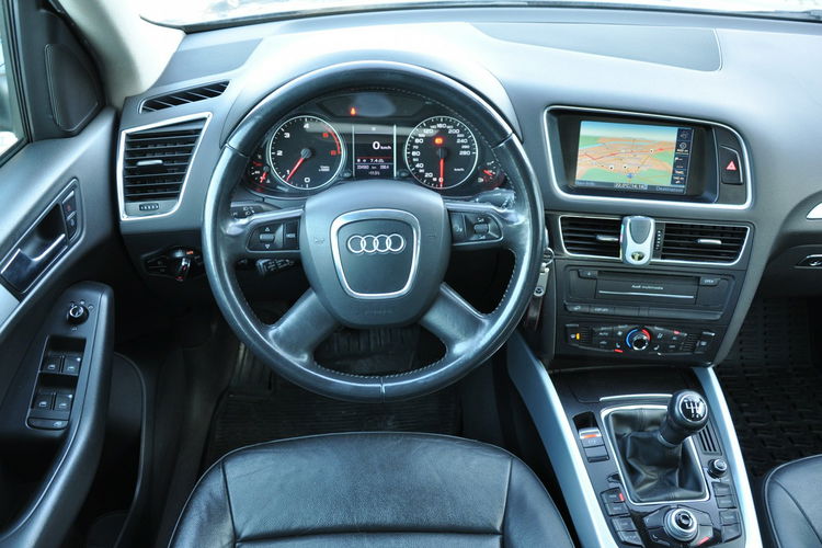 Audi Q5 2.0TDI 163KM Quattro CzujnikiPark. Navi Serwis Skóra Podgrz.Fotele zdjęcie 23