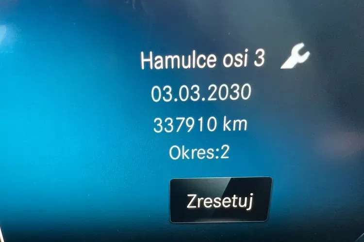 Mercedes ACTROS 2548 MP5 euro6 6x2 jumbo zestaw 120m 38palet zdjęcie 108
