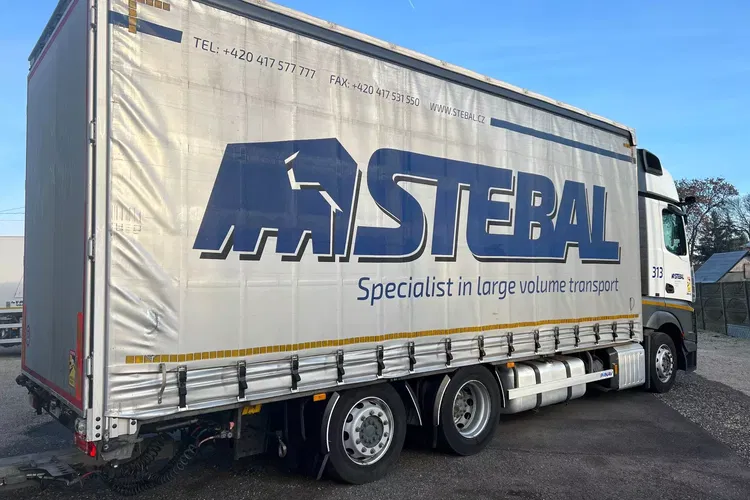 Mercedes ACTROS 2548 MP5 euro6 6x2 jumbo zestaw 120m 38palet zdjęcie 85