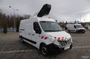 Renault MASTER / PODNOŚNIK KOSZOWY – 10, 5 metra / BLASZAK + WZWYŻKA / SPROWADZONY / PO KONTRAKCIE SERWISOWYM zdjęcie 10