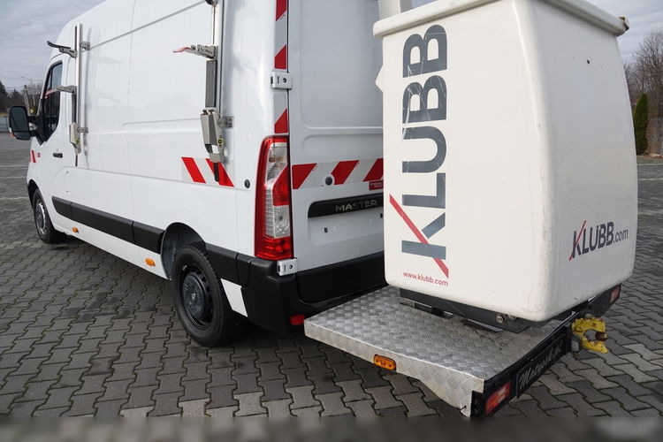 Renault MASTER / PODNOŚNIK KOSZOWY – 10, 5 metra / BLASZAK + WZWYŻKA / SPROWADZONY / PO KONTRAKCIE SERWISOWYM zdjęcie 20