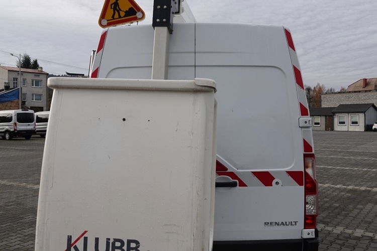 Renault MASTER / PODNOŚNIK KOSZOWY – 10, 5 metra / BLASZAK + WZWYŻKA / SPROWADZONY / PO KONTRAKCIE SERWISOWYM zdjęcie 21