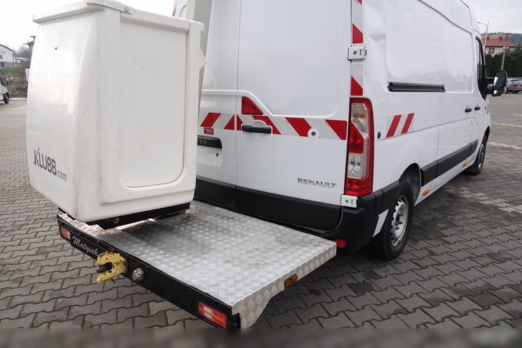 Renault MASTER / PODNOŚNIK KOSZOWY – 10, 5 metra / BLASZAK + WZWYŻKA / SPROWADZONY / PO KONTRAKCIE SERWISOWYM zdjęcie 22