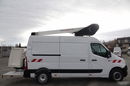 Renault MASTER / PODNOŚNIK KOSZOWY – 10, 5 metra / BLASZAK + WZWYŻKA / SPROWADZONY / PO KONTRAKCIE SERWISOWYM zdjęcie 23