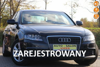 Audi A4 navi,  alu,  serwis.6-bieg,  parktronic,  zarejestrowany