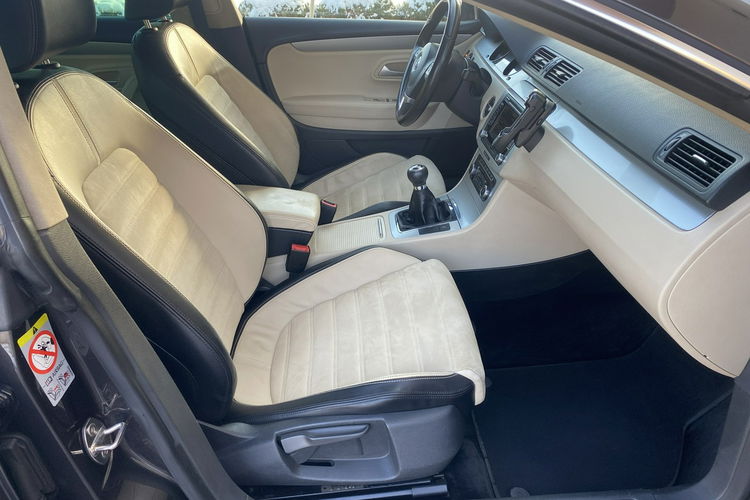 Volkswagen Passat CC cc 2.0 tdi z Niemiec mały przebieg alcantara - skóra bezwypadkowy zdjęcie 9