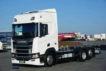 Scania R 450 / ACC / E 6 / BDF + WINDA / 7.15 , 7.45 M / OŚ SKRĘTNA / RETARDER