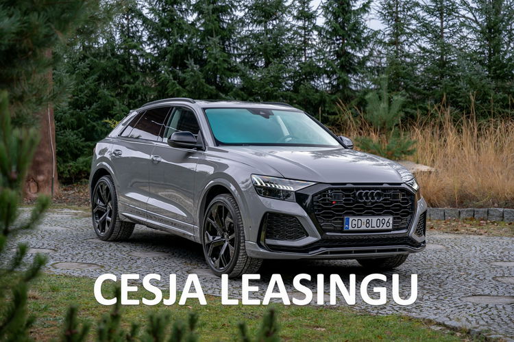 Audi RS Q8 Nardo Grey / Bezwypadkowy / SALON PL / 4.0 V8 / Masaże / Wydech RS zdjęcie 1