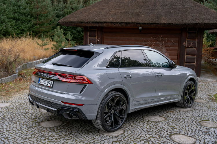 Audi RS Q8 Nardo Grey / Bezwypadkowy / SALON PL / 4.0 V8 / Masaże / Wydech RS zdjęcie 11