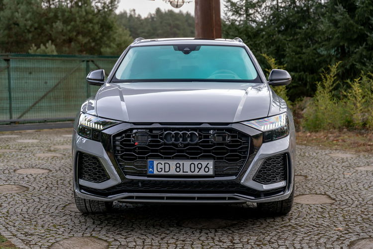 Audi RS Q8 Nardo Grey / Bezwypadkowy / SALON PL / 4.0 V8 / Masaże / Wydech RS zdjęcie 18