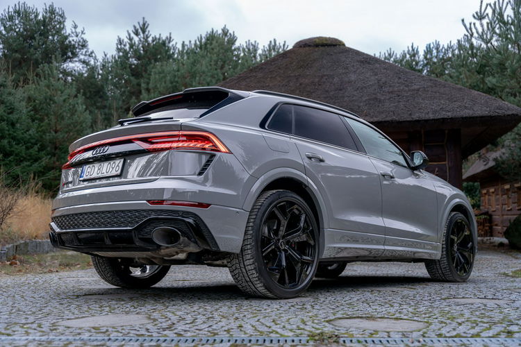 Audi RS Q8 Nardo Grey / Bezwypadkowy / SALON PL / 4.0 V8 / Masaże / Wydech RS zdjęcie 21