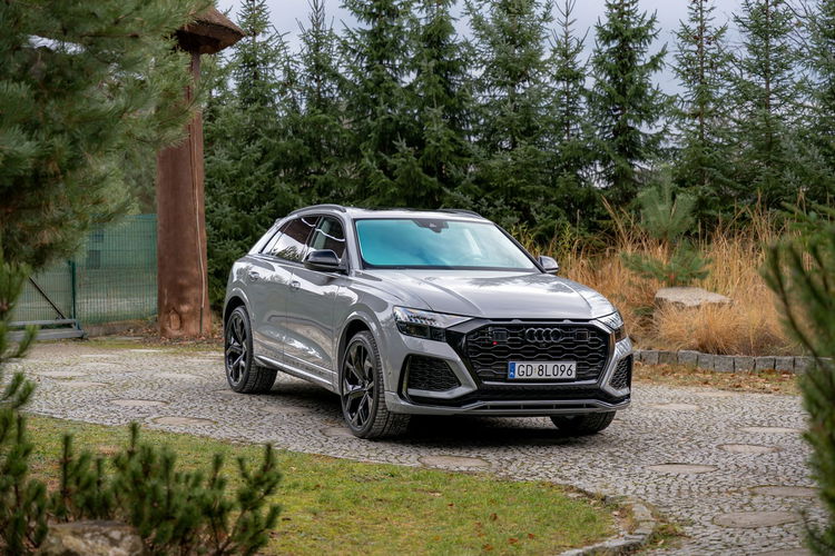 Audi RS Q8 Nardo Grey / Bezwypadkowy / SALON PL / 4.0 V8 / Masaże / Wydech RS zdjęcie 22