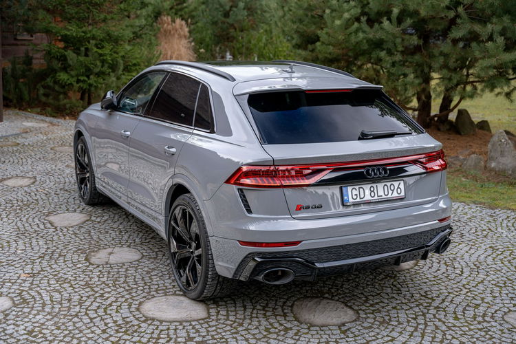 Audi RS Q8 Nardo Grey / Bezwypadkowy / SALON PL / 4.0 V8 / Masaże / Wydech RS zdjęcie 25