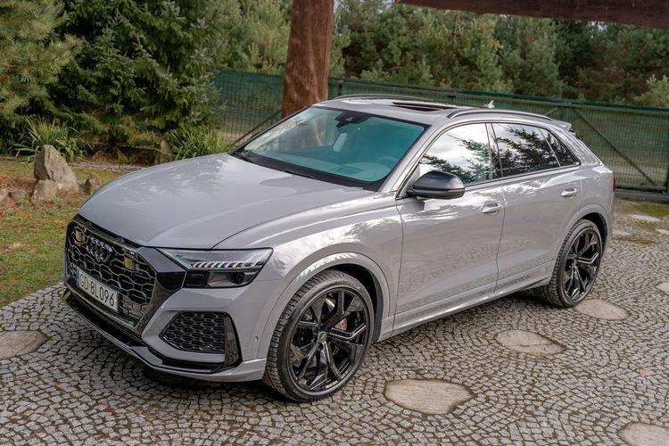 Audi RS Q8 Nardo Grey / Bezwypadkowy / SALON PL / 4.0 V8 / Masaże / Wydech RS zdjęcie 26