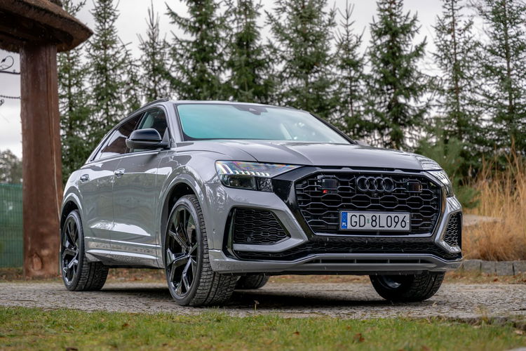 Audi RS Q8 Nardo Grey / Bezwypadkowy / SALON PL / 4.0 V8 / Masaże / Wydech RS zdjęcie 30