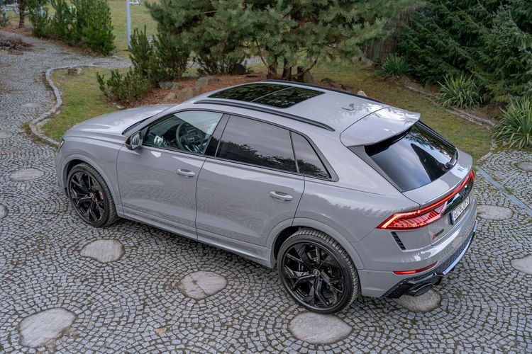 Audi RS Q8 Nardo Grey / Bezwypadkowy / SALON PL / 4.0 V8 / Masaże / Wydech RS zdjęcie 33