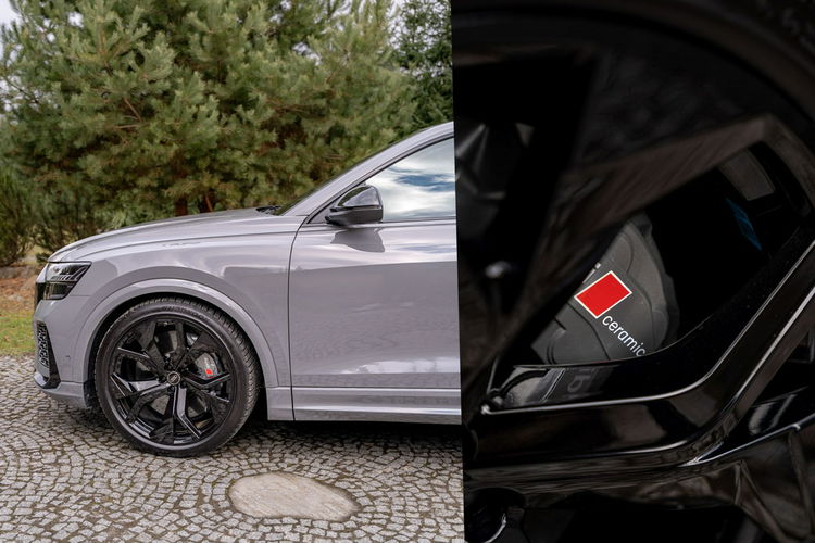 Audi RS Q8 Nardo Grey / Bezwypadkowy / SALON PL / 4.0 V8 / Masaże / Wydech RS zdjęcie 34