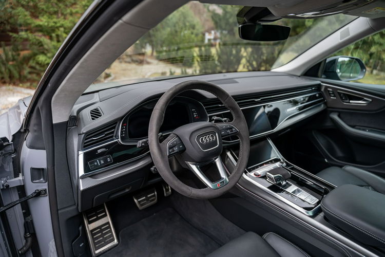 Audi RS Q8 Nardo Grey / Bezwypadkowy / SALON PL / 4.0 V8 / Masaże / Wydech RS zdjęcie 40